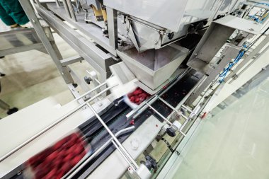 dondurulmuş ahududu iş işleme