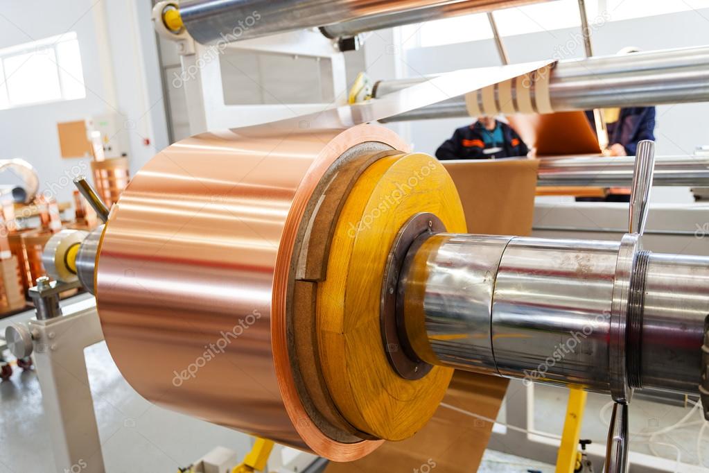 copper foil bending machine