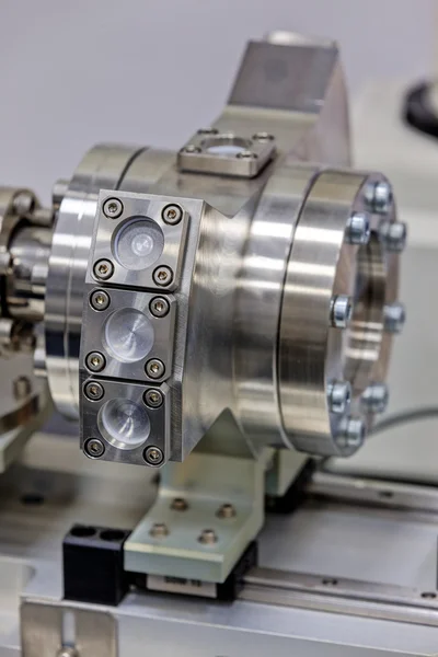 Detail of machinery in physics laboratory — Stock Photo, Image