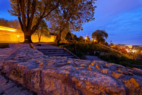 Belgrad twierdza kalemegdan park — Zdjęcie stockowe