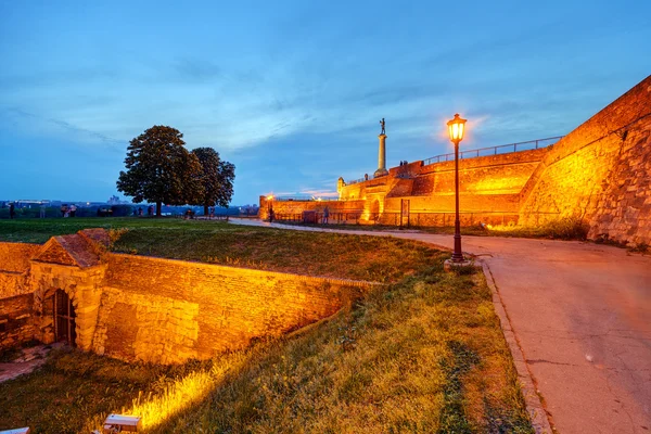 Festung Belgrad und Kalemegdan-Park — Stockfoto