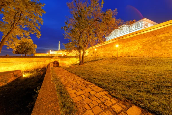 Festung Belgrad und Kalemegdan-Park — Stockfoto