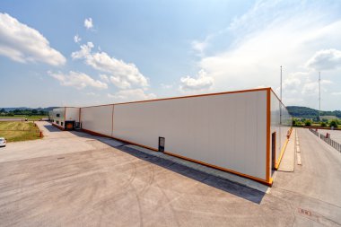 Endüstriyel yapı alüminyum cephe