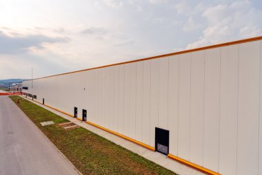 Endüstriyel yapı alüminyum cephe