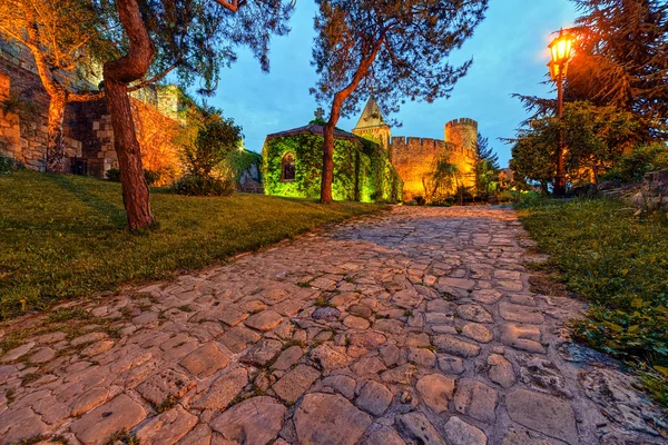 Belgrade fortress and Kalemegdan park — Stock Photo, Image