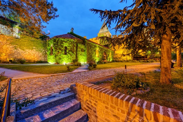 Πάρκο και το φρούριο kalemegdan του Βελιγραδίου — Stockfoto