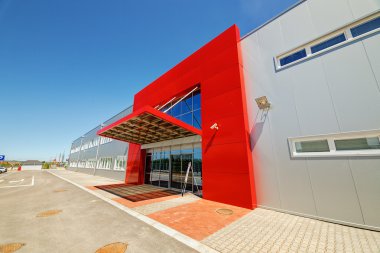 Endüstriyel yapı alüminyum cephe