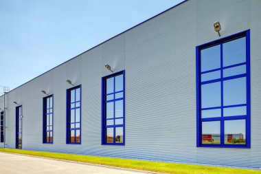 Endüstriyel yapı alüminyum cephe