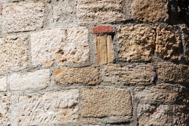 Eski taş duvar 