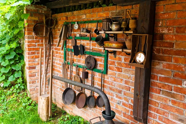 Old tools and kitchen appliances — Stock Photo, Image