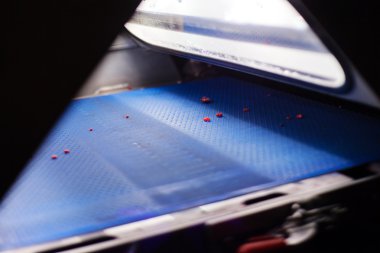 dondurulmuş ahududu iş işleme