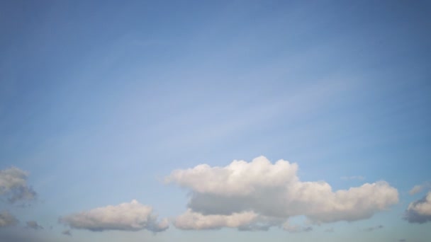 昼夜高速と空からの転移移動雲 — ストック動画