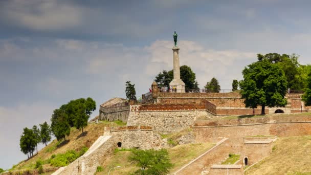 Belgrade time lapse — Stock Video