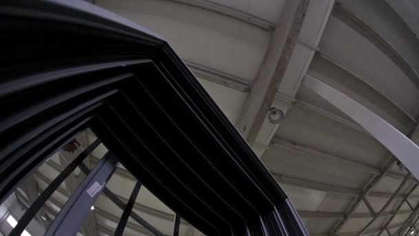 Cadre de fenêtre en usine .