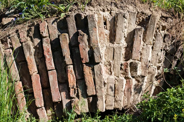 Vecchio muro di pietra — Foto Stock