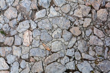 Arnavut kaldırımlı yol detay