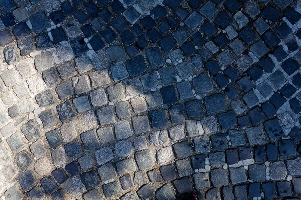 Detail of cobblestone path — Stock Photo, Image