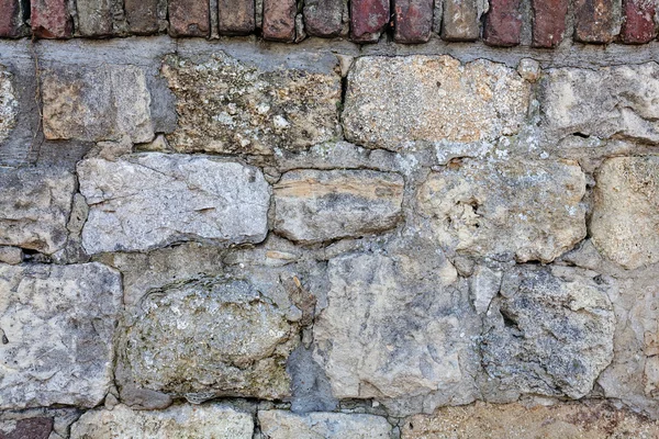 Παλιός πέτρινος τοίχος — Φωτογραφία Αρχείου