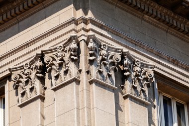 klasik bina cephe detayları