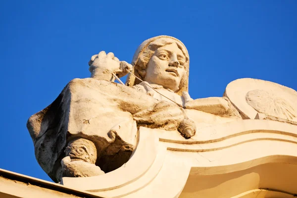 Facade details on classical building — Stock Photo, Image