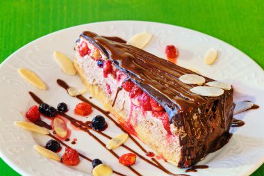 Lezzetli pasta dilimi 