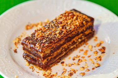 Lezzetli pasta dilimi 