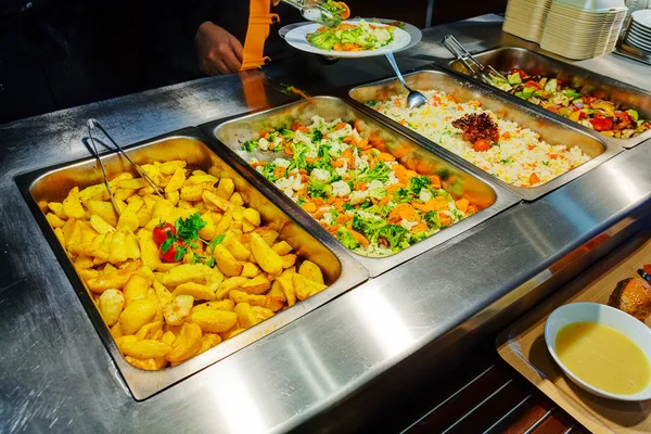 Self service restaurant — Stock Photo, Image