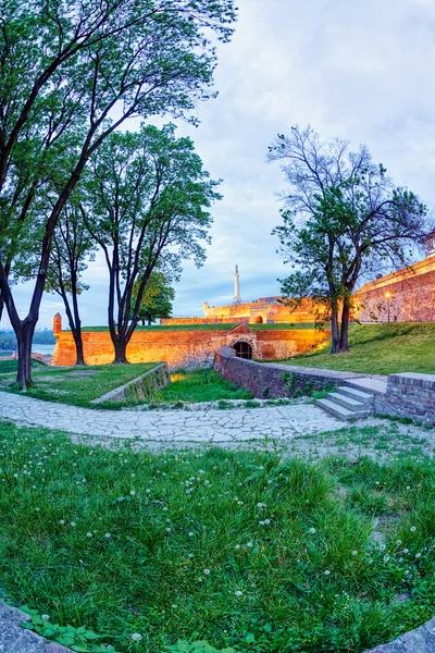 Belgrad twierdza kalemegdan park — Zdjęcie stockowe