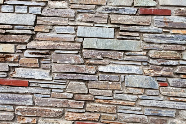 Muro de piedra de estilo mediterráneo — Foto de Stock