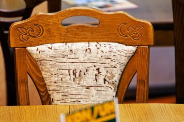 Ahşap sandalye detay