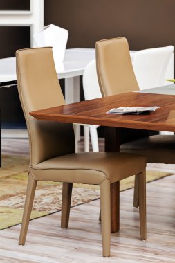 Ahşap sandalye detay