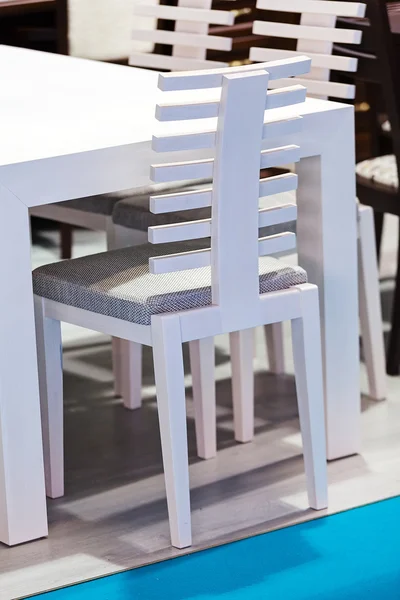 Krzesło drewniane detal — Zdjęcie stockowe