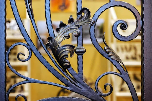 Wrought iron fence — Stock Photo, Image