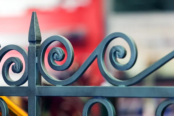 Wrought iron fence — Stock Photo, Image