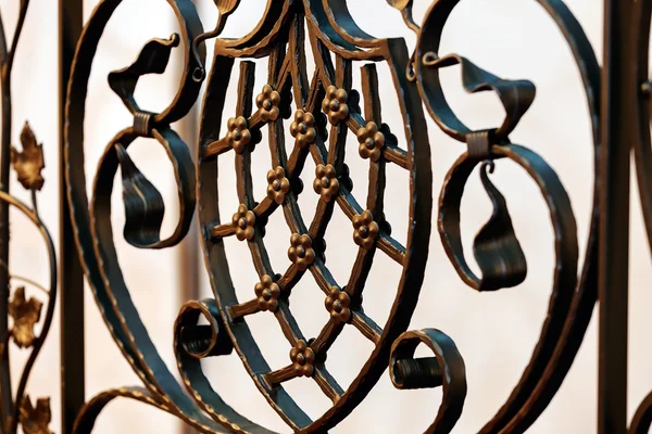 Wrought iron fence — Stock Photo, Image