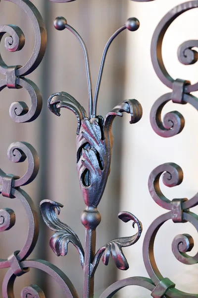 Wrought iron fence — Stock Photo, Image