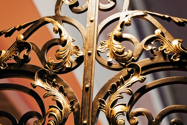 Wrought iron fence — Stock Photo, Image