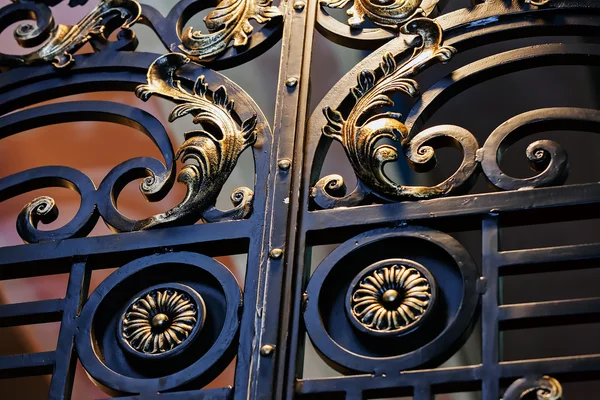 Wrought iron fence — Stock Photo, Image