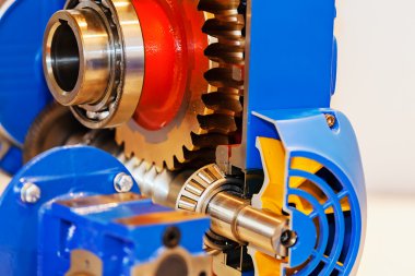 Büyük elektrikli motor şanzıman 