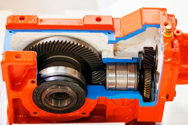 Büyük elektrikli motor şanzıman 