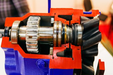 Büyük elektrikli motor şanzıman 