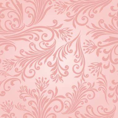 Vektör sorunsuz çiçek desenli retro tarzı.