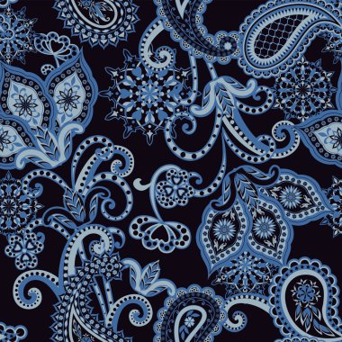 Etnik geleneksel tarzda seamless modeli.