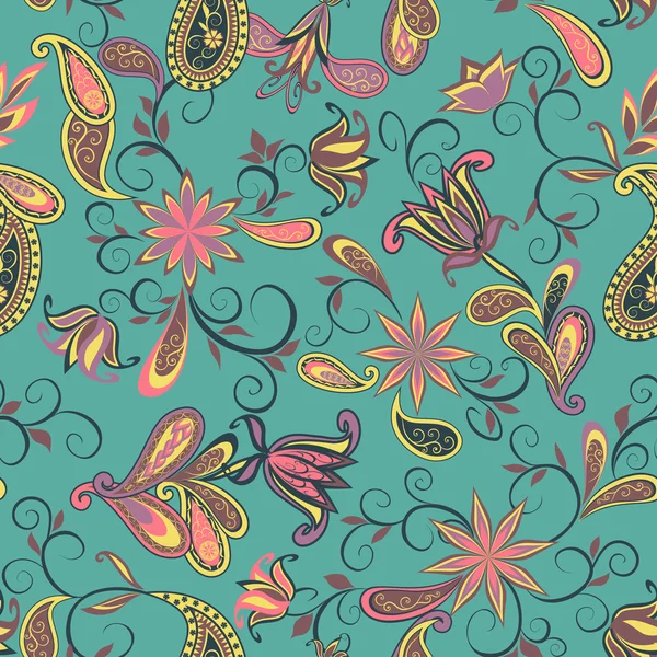 Etnik geleneksel tarzda seamless modeli.