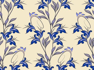 Kusursuz klasik sınırlar. Geleneksel Doğu tarzı, süs çiçekleri. Tasarım kartı, davetiye, broşür, kitap, dergi için süs eşyası.