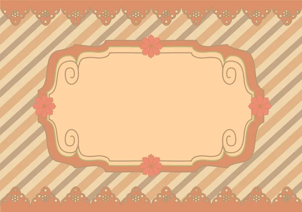 Vintage frame. — Stock Vector