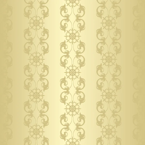 Motif vectoriel répétitif avec ornement floral dans un style vintage . — Image vectorielle