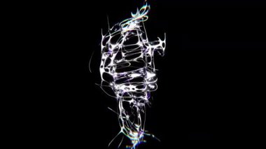 Mekanik krome tipi fütüristik y2k döngüsü tasarımı Arkaplan