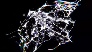 Minimum krome tipi fütüristik y2k döngüleme tasarım elemanının tasarımı