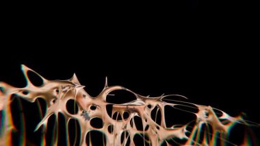 Kaynaşmış krome tipi gelecekçi y2k döngüleme tasarım elemanının tasarımı